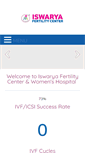Mobile Screenshot of iswaryafertility.com